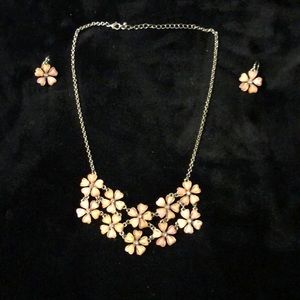 Necklace and earring set